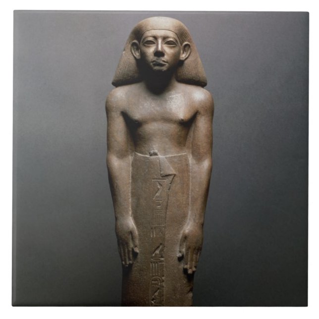 Statuette av Amenemhatankh, arbetare på Kakelplatta (Framsidan)