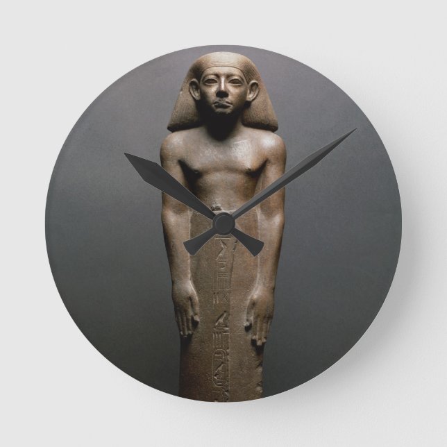 Statuette av Amenemhatankh, arbetare på Rund Klocka (Framsida)