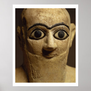 Statuette av den officiell- eller marskalkEbih-Il Poster