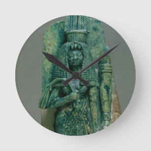 Statuette av drottningen Tiye, fru av Amenophis Rund Klocka