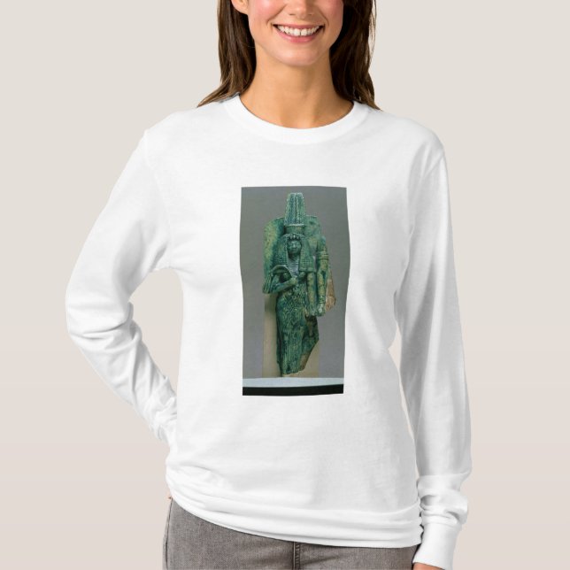 Statuette av drottningen Tiye, fru av Amenophis T Shirt (Framsida)