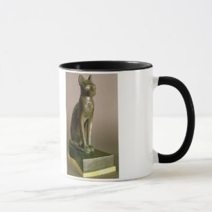 Statuette av en katt som föreställer gudinnan mugg