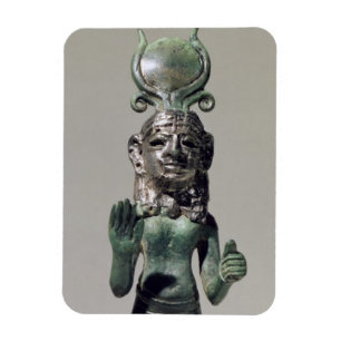 Statuette av en Phoeniciangudinna, från Phoenien Magnet