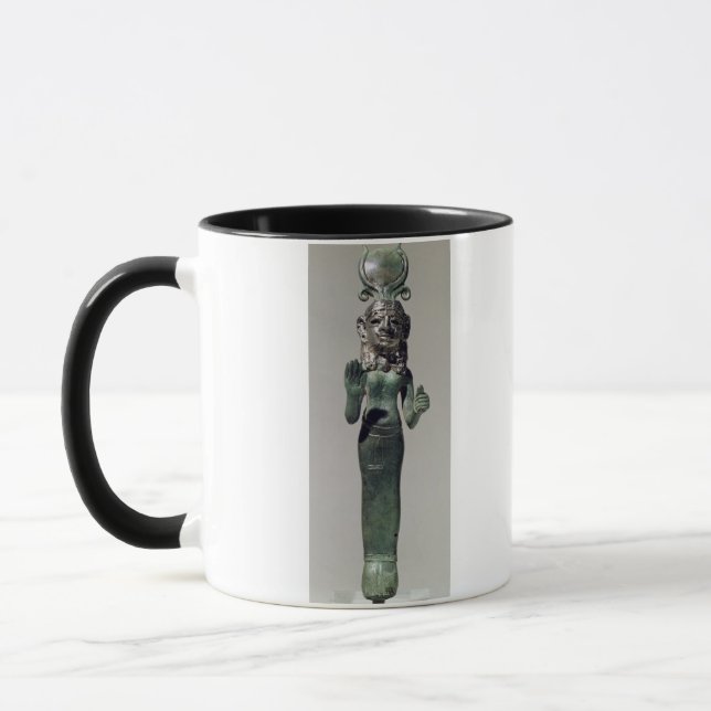 Statuette av en Phoeniciangudinna, från Phoenien Mugg (Vänster)