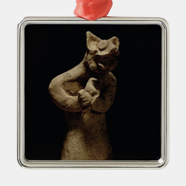 Statuette av enHövdad demon, Mesopotamia, c.5 Julgransprydnad Metall (Framsidan)