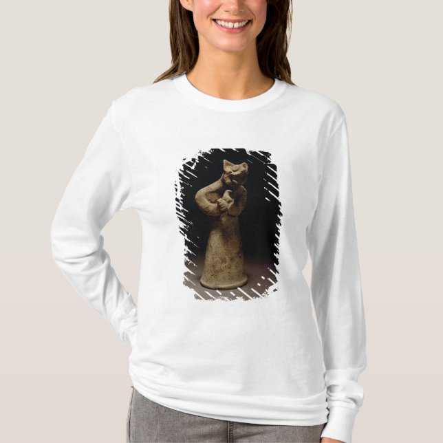 Statuette av enHövdad demon, Mesopotamia, c.5 Tee Shirt (Framsida)