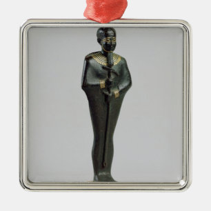 Statuette av guden Ptah Julgransprydnad Metall