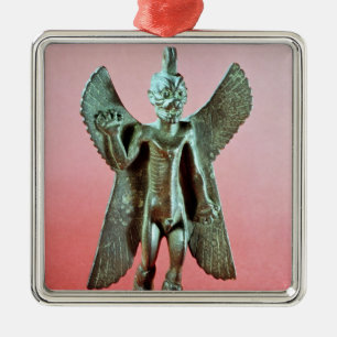 Statuette av Pazuzu, en assyrisk vinddemon Julgransprydnad Metall