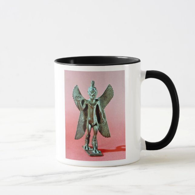 Statuette av Pazuzu, en assyrisk vinddemon Mugg (Höger)