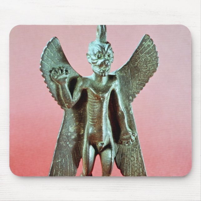 Statuette av Pazuzu, en assyrisk vinddemon Musmatta (Framsidan)