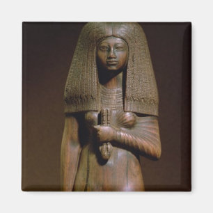Statuette av Tuyaen, huvud av haremen av minut, N Magnet