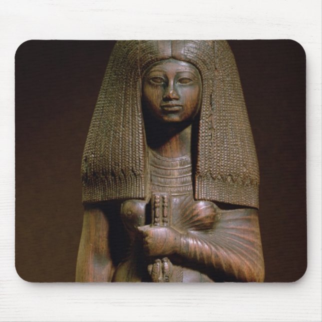 Statuette av Tuyaen, huvud av haremen av minut, N Musmatta (Framsidan)