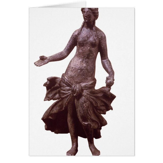 Statuette av Venus, sent 1st eller 2nd Hälsningskort (Framsidan)