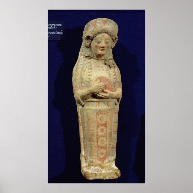 Statuette of a musician poster (Framsidan)