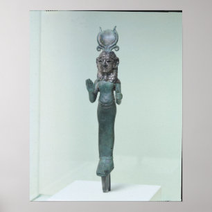 Statuette of a Phoenician guddess Poster