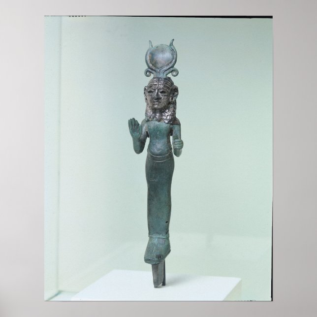 Statuette of a Phoenician guddess Poster (Framsidan)