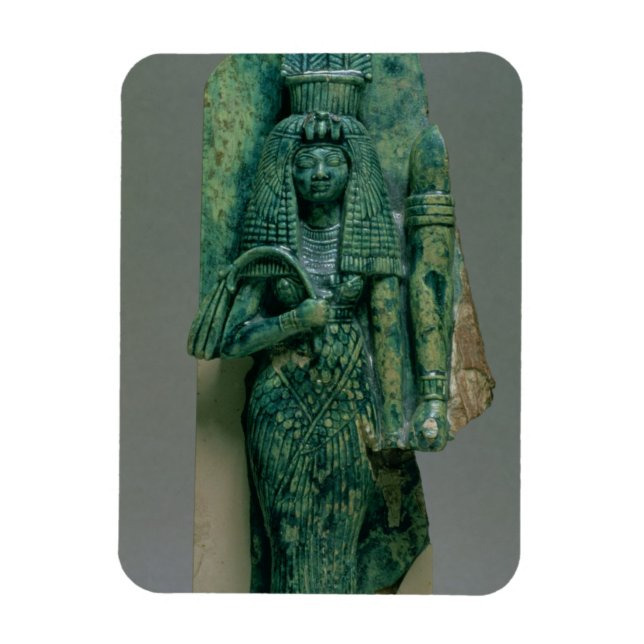 Statuette of Queen Tiye, fru Amenophis III, Ne Magnet (Vertikal)