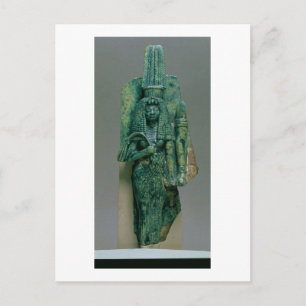 Statuette of Queen Tiye, fru Amenophis III, Ne Vykort