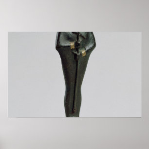 Statuette of the gud Ptah Poster