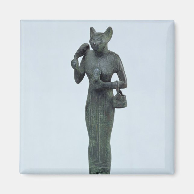 Statuette of the guddess Bastet Magnet (Framsidan)