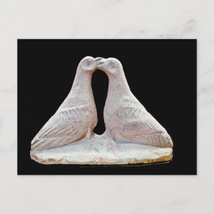 Statuetten Kissing doves på Cyperns museum Vykort