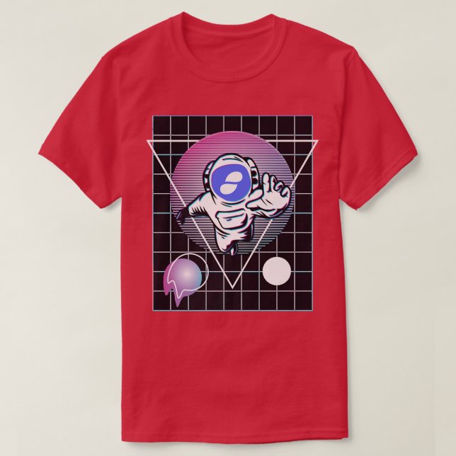 Status Astronaut  T Shirt (Design framsida)