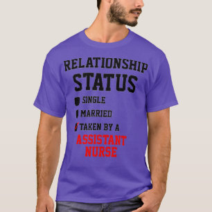 Status för assistentsjuksköterskerelation t shirt