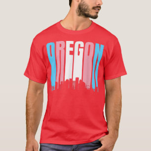 Status för Oregon Trans Pride Flagga Transgender T Shirt