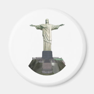 Status: Kristus Redeemer: 3D-modell: Magnet