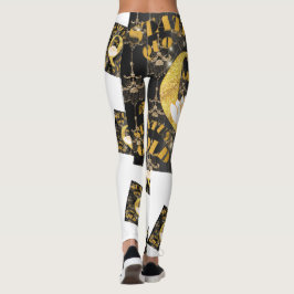 STATUS QUO GULD -Status Collection© by Peafdove© Leggings