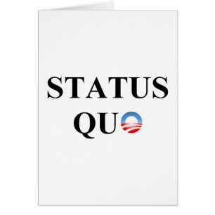 STATUS QUO HÄLSNINGSKORT