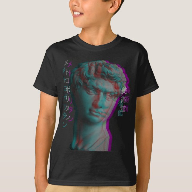 Statuschef för antika grekiska skulpturer t shirt (Framsida)