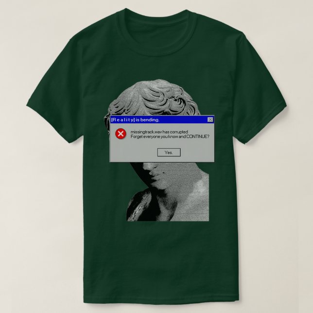 Statusfel T Shirt (Design framsida)