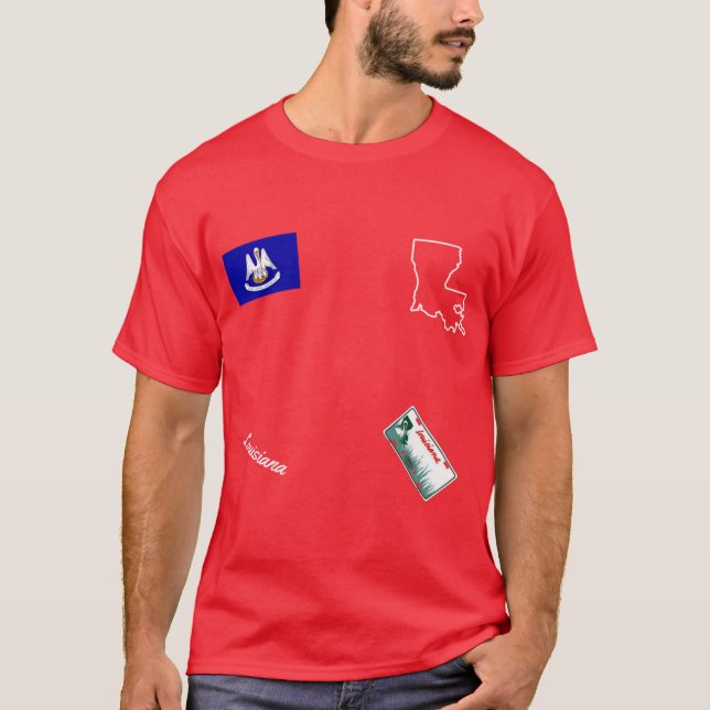 Statusöversikt för DMV-licensskylt och Flagga O T Shirt (Framsida)