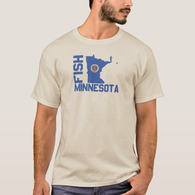 Statusöversikt för fiskerinäring t shirt (Framsida)