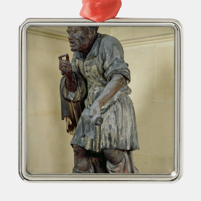 Staty av Aesop Julgransprydnad Metall (Framsidan)