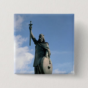 Staty av Alfred underbaren Knapp