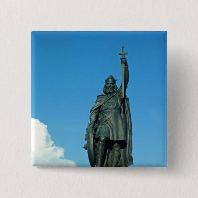 Staty av Alfred underbaren Knapp (Framsida)