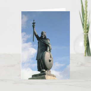 Staty av Alfred underbaren Kort