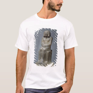 Staty av Ankh, präst av Horus, tidig dynastisk Pe Tee Shirt