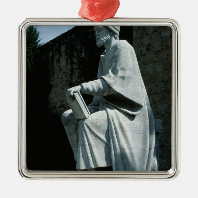 Staty av Averroes Julgransprydnad Metall (Framsidan)