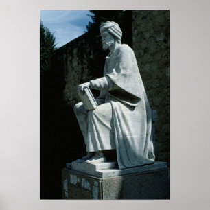 Staty av Averroes Poster