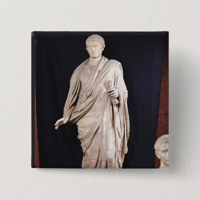 Staty av Caesar Augustus Knapp (Framsida)