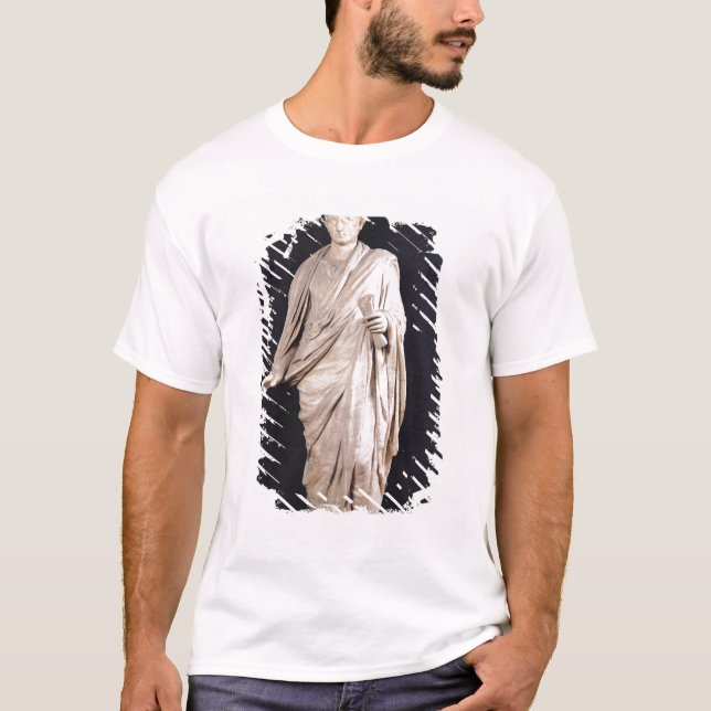 Staty av Caesar Augustus Tee Shirt (Framsida)