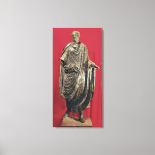 Staty av Caesar Julianus Pacatianus Canvastryck