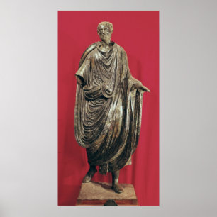 Staty av Caesar Julianus Pacatianus Poster