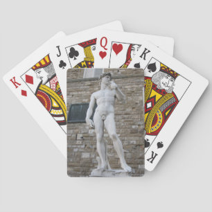 Staty av David, Florence, italienkort Casinokort