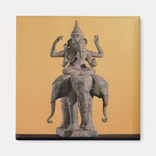 Staty av den hinduiska guden Ganesh Magnet