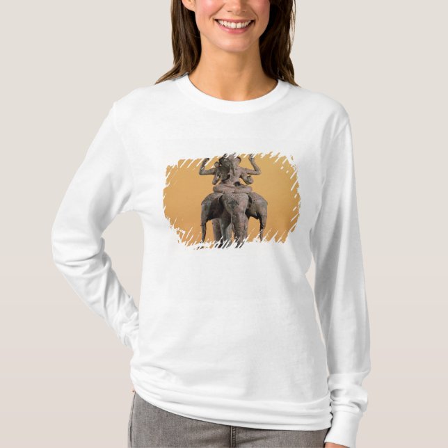 Staty av den hinduiska guden Ganesh Tee (Framsida)