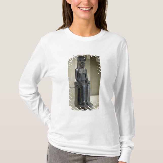 Staty av denhövdade gudinnan Sekhmet, från th Tee (Framsida)